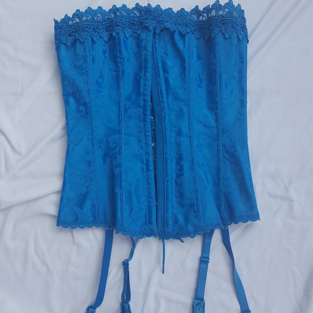 Frederick's lace up corset